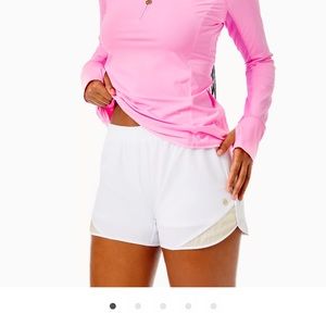 Lilly Pulitzer Ocean Trail Shorts Resort White